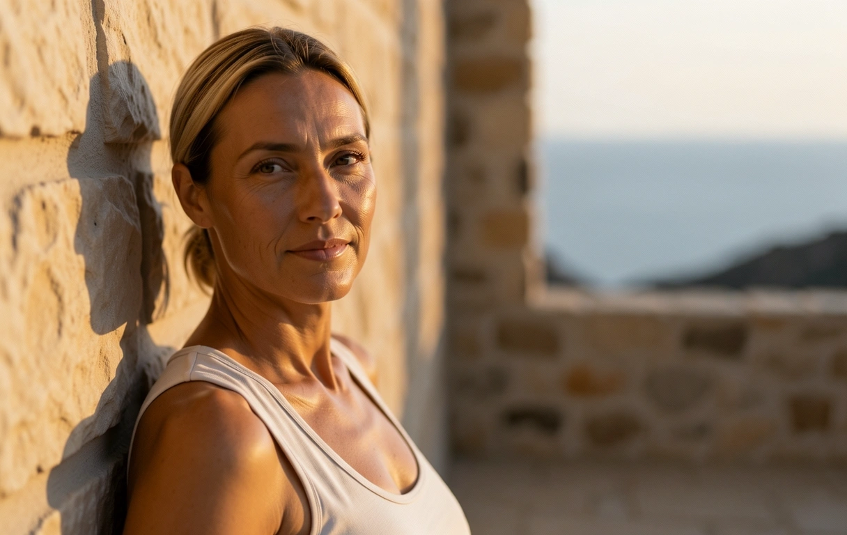 Portrait of the wellness coach at LightBody Greece