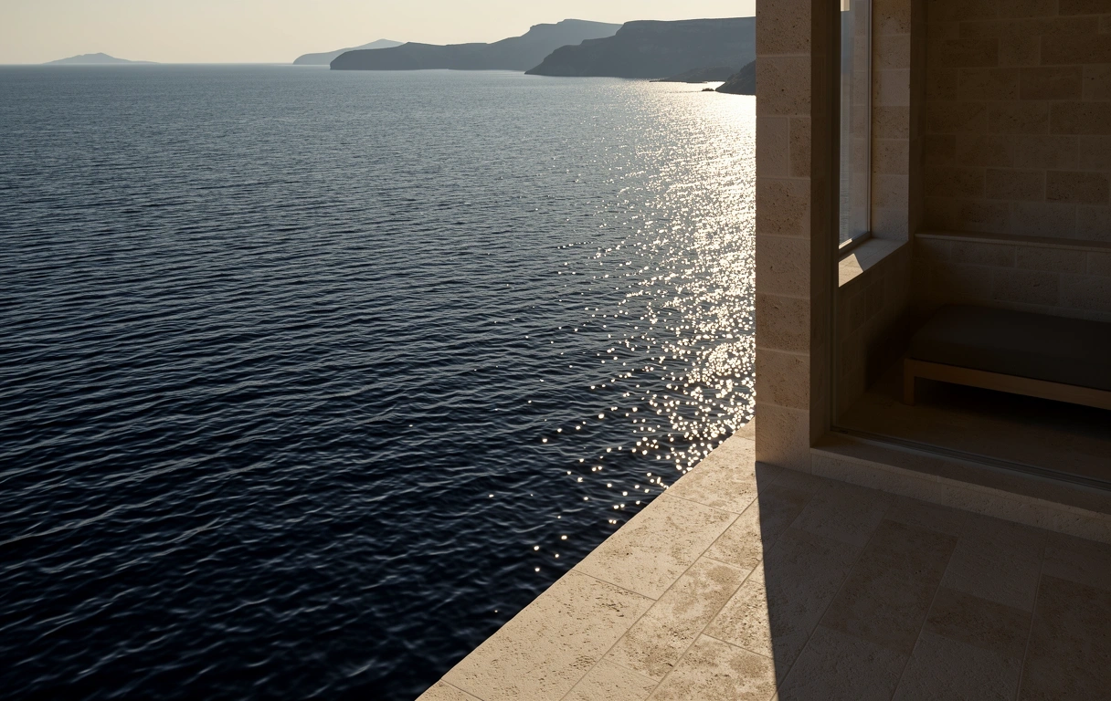 Calm water representing clarity